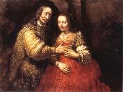 The Jewish Bride Rembrandt